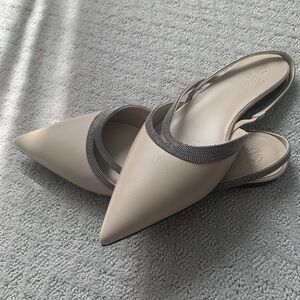 New with tags, never worn. Size was too small for me to make them work.